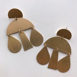 Mango Metal pendant earrings